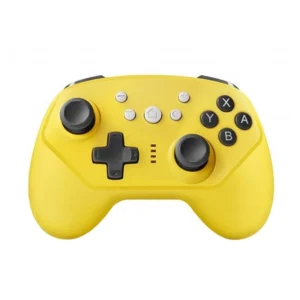 joystick inalambrico pc ps3 swtich celular bluetooth Joystick Inalámbrico Recargable para Nintendo Switch PC PS3 Ios y Android Amarillo