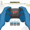 78da17fe-04c9-4e37-8241-55400d922402.384a8907240c373fa92a78c8429d7377 Joystick Inalámbrico con Botones Pro Personalizados Para Nintendo Switch PC IOS Android Blanco y Rojo