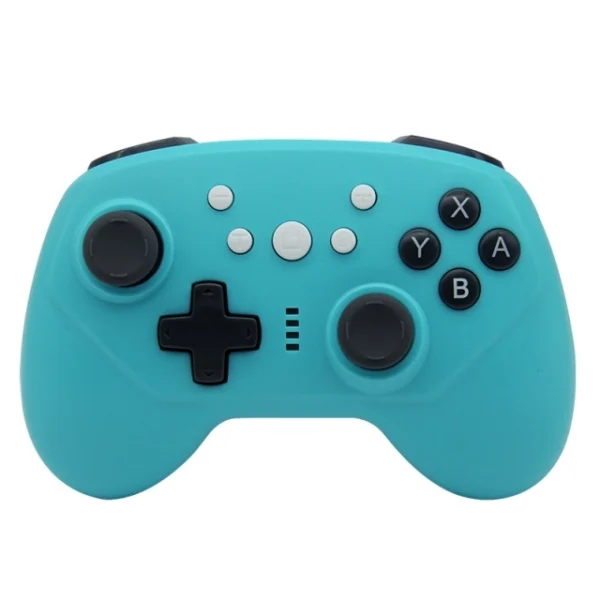 Joystick Inalámbrico Recargable para Nintendo Switch PC PS3 Ios y Android Celeste