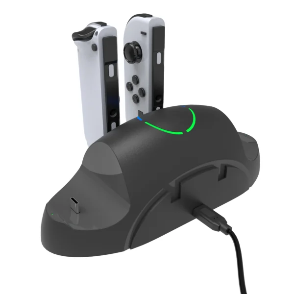 Base estación de carga para controles Nintendo Switch 6 en 1