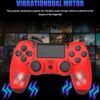 Joystick Inalambrico Compatible Para Ps4 Rojo