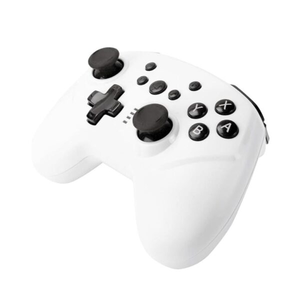 Joystick Inalámbrico Recargable para Nintendo Switch PC PS3 Ios y Android Blanco