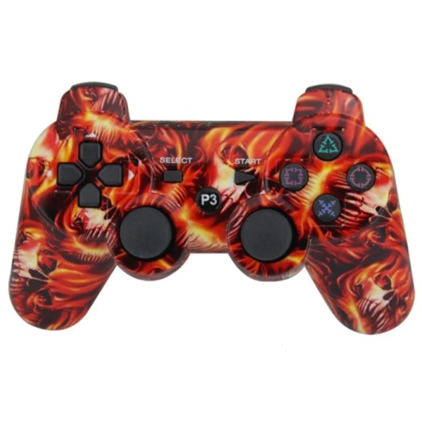 Joystick Inalambrico Compatible Con Ps3 Skull