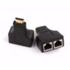 Adaptador Extensor Hdmi Por Cable de Red Utp Cat 5e y 6 Rj45 Hasta 30mts