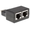 Adaptador Extensor Hdmi Por Cable de Red Utp Cat 5e y 6 Rj45 Hasta 30mts