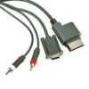 Cable Imagen Video Vga y Rca Audio Para Xbox 360