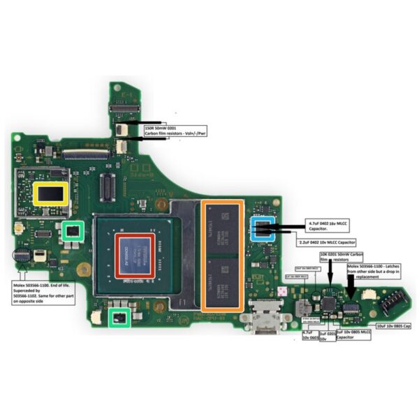 Controlador Ic M92t36 Para Nintendo Switch