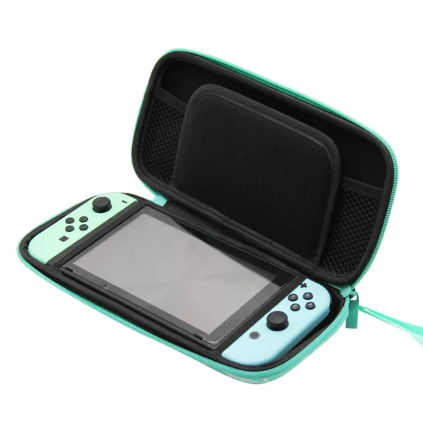 f6b8cebe7d (1) Funda Estuche Transporte Protectora Rigida Para Nintendo Switch Green Fall