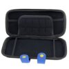 Funda estuche transporte protectora rigida para Nintendo Switch atuendo azul y negro