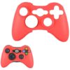 Funda Protector Silicona de Joystick Para Xbox360 Rojo