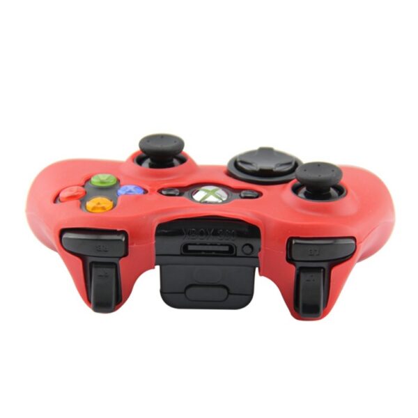 Funda Protector Silicona de Joystick Para Xbox360 Rojo