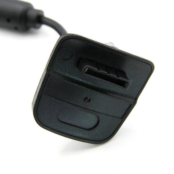 Kit Carga y Bateria de Joystick Para Xbox360 Negro