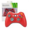 Joystick Inalambrico Compatible Para Xbox360 Rojo