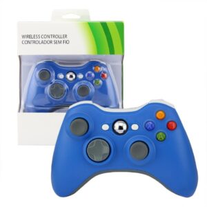 Joystick Inalambrico Compatible Para Xbox360 Azul