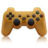 Joystick Inalambrico Compatible Con Ps3 Dorado