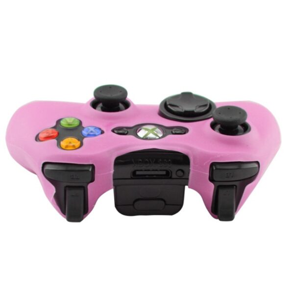Funda Protector Silicona de Joystick Para Xbox360 Rosa
