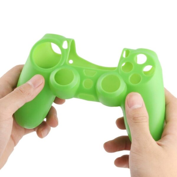 Funda Protector de Silicona Para Joystick Ps4 Verde