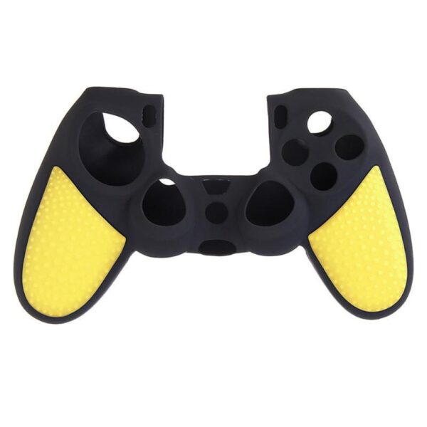 productos34_10494.jpg Funda Protector de Silicona Joystick Para Ps4 Amarilla y Negra