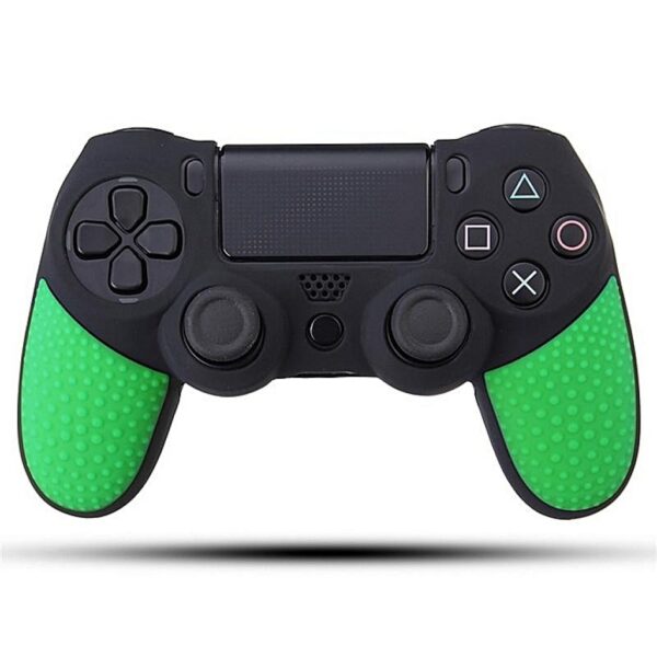 Funda Protector de Silicona Joystick para Ps4 Verde y Negra