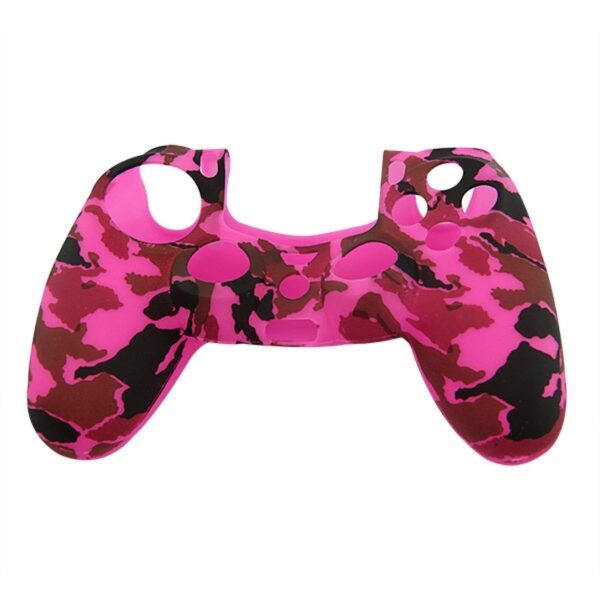 productos34_10535.jpg Funda Protector de Silicona Joystick Para Ps4 Camuflado Rosa