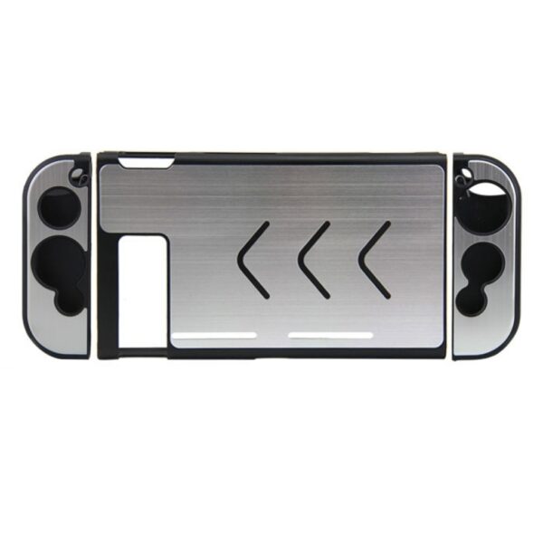 productos34_11424.jpg Estuche protector rigido aluminio de consola y controles para Nintendo Switch plateada