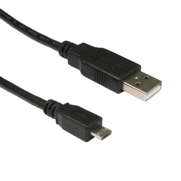 Cable Corto Micro Usb Carga Joystick Para Ps4 Celulares Tablet 1 Metro