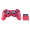 Joystick Inalambrico Para Ps2 Rojo Transparente