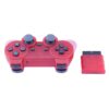 Joystick Inalambrico Para Ps2 Rojo Transparente
