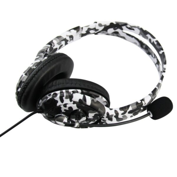 productos34_12367.jpg Auriculares gamer con microfono camuflados para Ps4 Ps5 Xbox One Series S|X Switch y celular negro