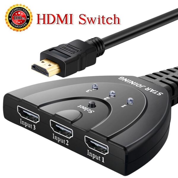 productos34_12451.jpg Multiplicador Hdmi 3 Puertos Hd Con Selector Inteligente Automatico
