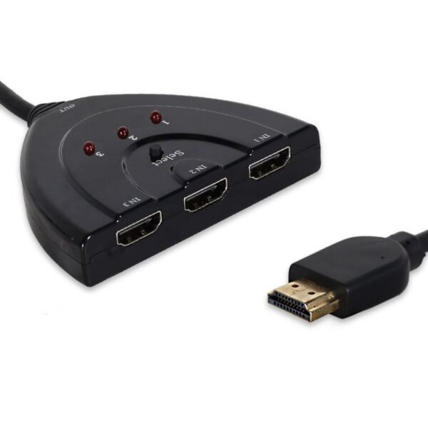 productos34_12456.jpg Multiplicador Hdmi 3 Puertos Hd Con Selector Inteligente Automatico