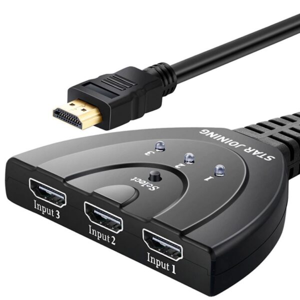 productos34_12458.jpg Multiplicador Hdmi 3 Puertos Hd Con Selector Inteligente Automatico
