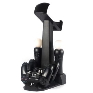 Soporte Vertical y Carga Joystick Move para Ps4 Psvr 5 En 1