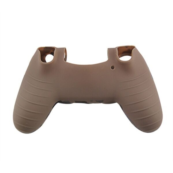 productos34_13178.jpg Funda Protector de Silicona Joystick Para Ps4 Camuflado Marron