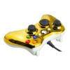 Joystick Control Mando Cableado Compatible Para Xbox360 y Pc Dorado Cromo