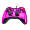 Joystick Control Mando Cableado Compatible Para Xbox360 y Pc Rosa Cromo