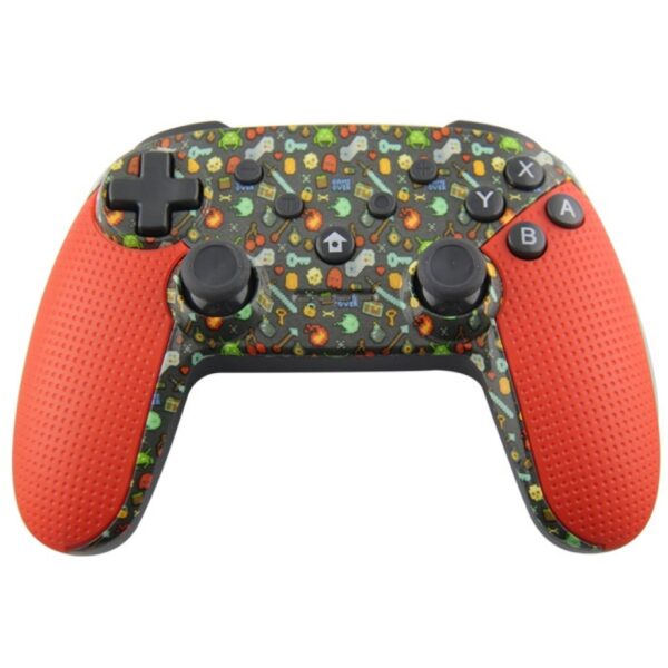 productos34_13309.jpg Joystick Inalambrico Recargable Compatible Para Switch Pc y Android Rojo Gameicon