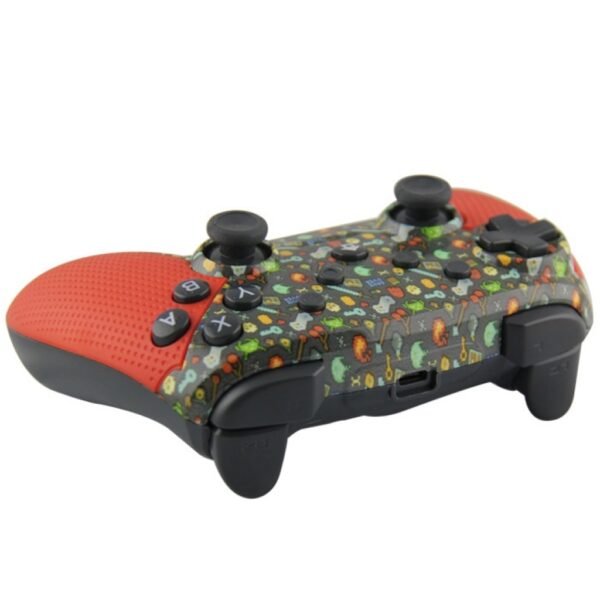 productos34_13311.jpg Joystick Inalambrico Recargable Compatible Para Switch Pc y Android Rojo Gameicon