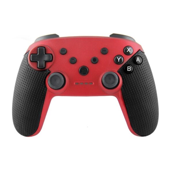 Joystick Inalambrico Recargable Compatible Para Switch Pc y Android Rojo