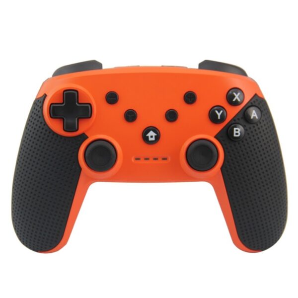 productos34_13327.jpg Joystick Inalambrico Recargable Compatible Para Switch Pc y Android Naranja