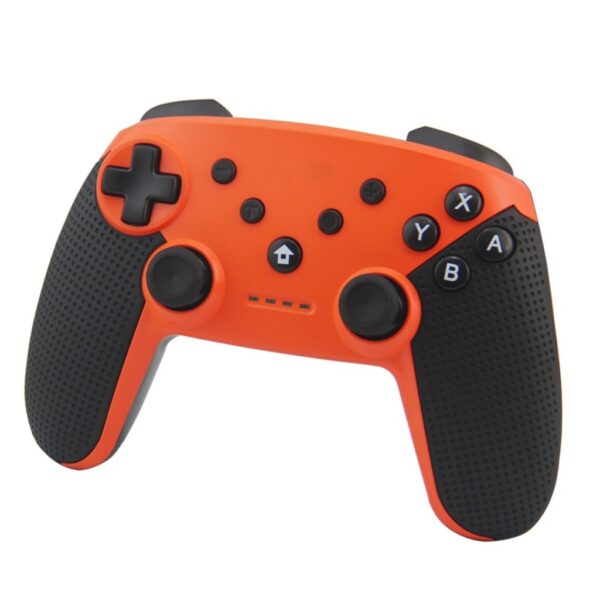 productos34_13329.jpg Joystick Inalambrico Recargable Compatible Para Switch Pc y Android Naranja