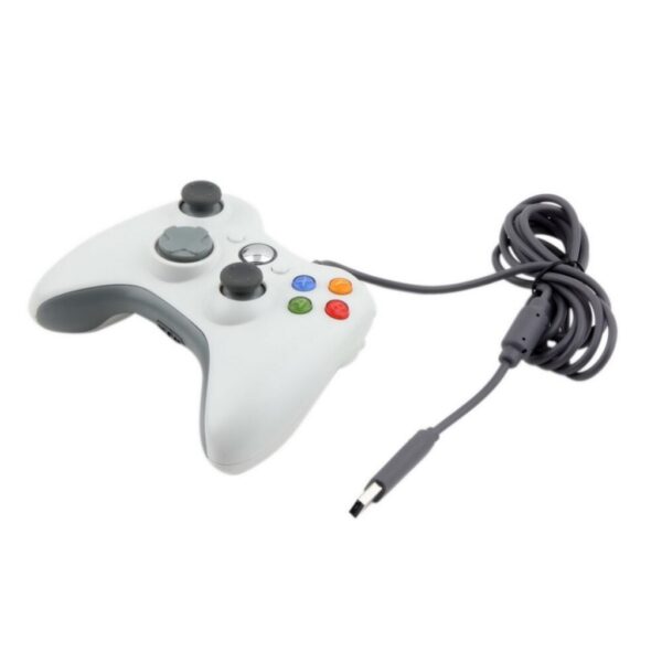 productos34_13347.jpg Joystick Control Mando Cableado Compatible Para Xbox360 y Pc Blanco