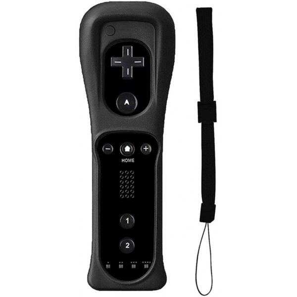 Joystick Compatible Wiimote Con Motion Plus + Nunchuk Para Wii Negro