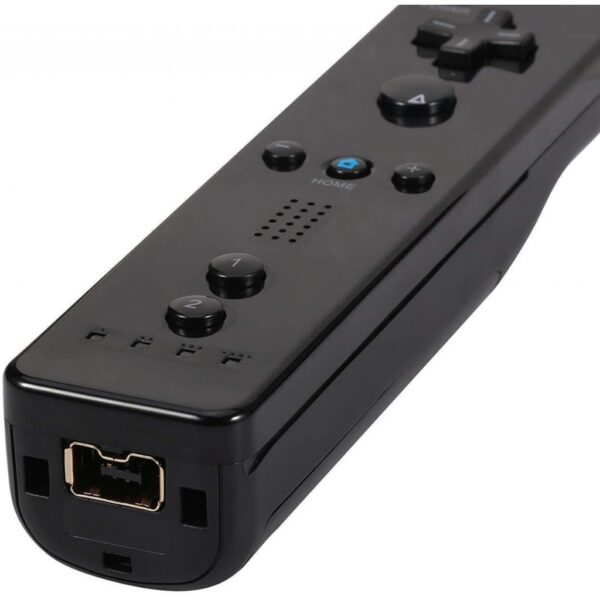 Joystick Compatible Wiimote Con Motion Plus + Nunchuk Para Wii Negro