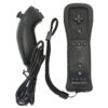 Joystick Compatible Wiimote Con Motion Plus + Nunchuk Para Wii Negro
