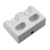 Base Carga Cuadruple + 4 Baterias Para Wiimote Wii Blanca
