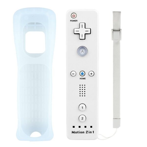 Joystick Compatible Wiimote Con Motion Plus + Nunchuk Blanco