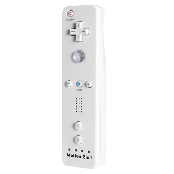 Joystick Compatible Wiimote Con Motion Plus + Nunchuk Blanco
