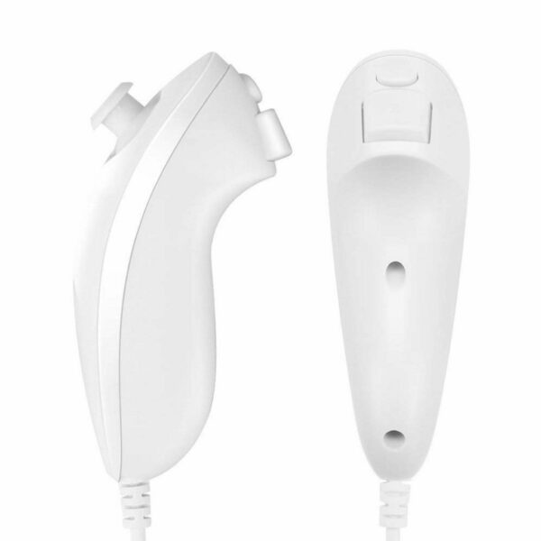 Joystick Compatible Wiimote Con Motion Plus + Nunchuk Blanco