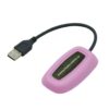 Joystick Inalambrico + Receptor Usb Compatible Para Xbox360 y Pc Rosa
